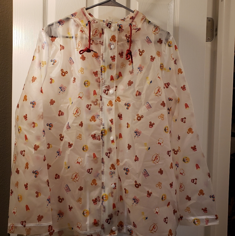 Rare find!!Disney Parks treats rain coat